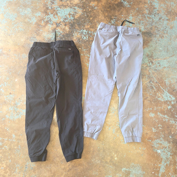 Hurley Boys Performance Jogger Lot of 2 Size 14/16 Black Gray Pants Active - Picture 10 of 10